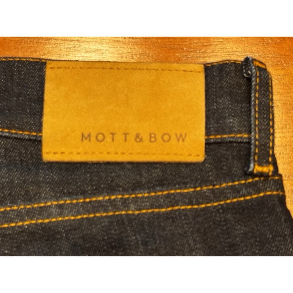 Mott & Bow Slim Jeans Dark Blue Denim 32 X 32 - Picture 5 of 10